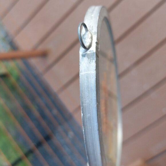 Vintage Dried Pressed Flowers Wall Art Oval Glass Framed - Picture 12 of 13